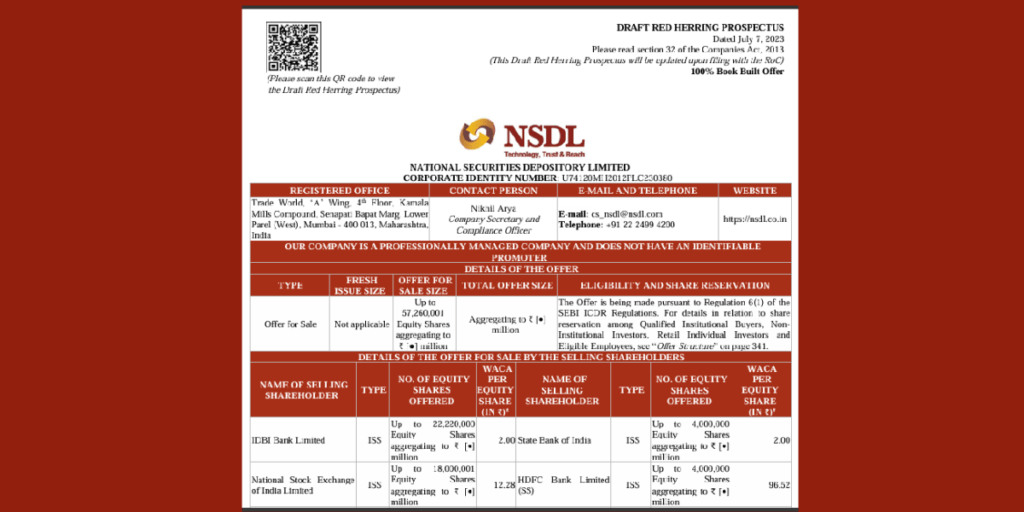 NSDL IPO Review