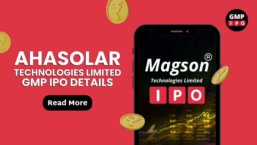 Ahasolar technologies limited gmp ipo details with gmp ipo