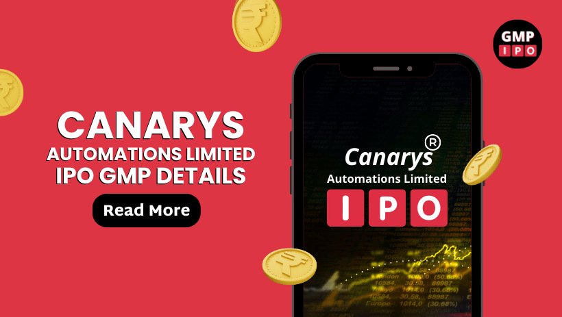 Canarys automations ipo gmp details with gmpipo. Com