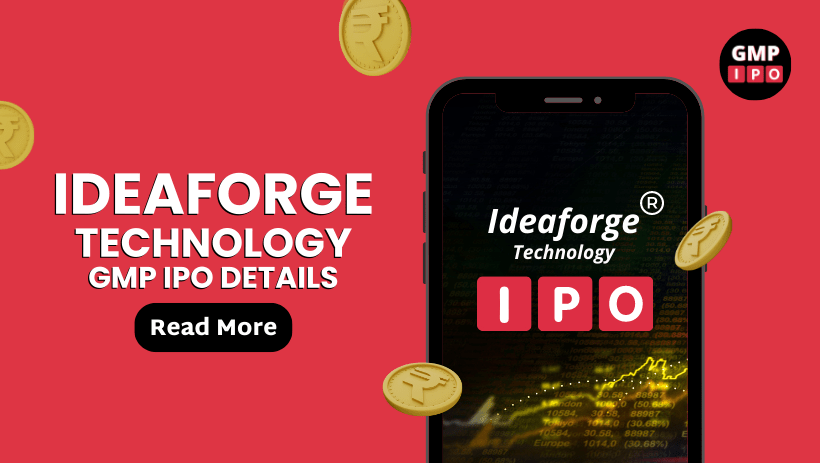 Ideaforge technology gmp ipo details with gmp ipo