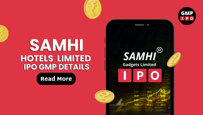 Samhi hotels limited ipo gmp details with gmpipo. Com