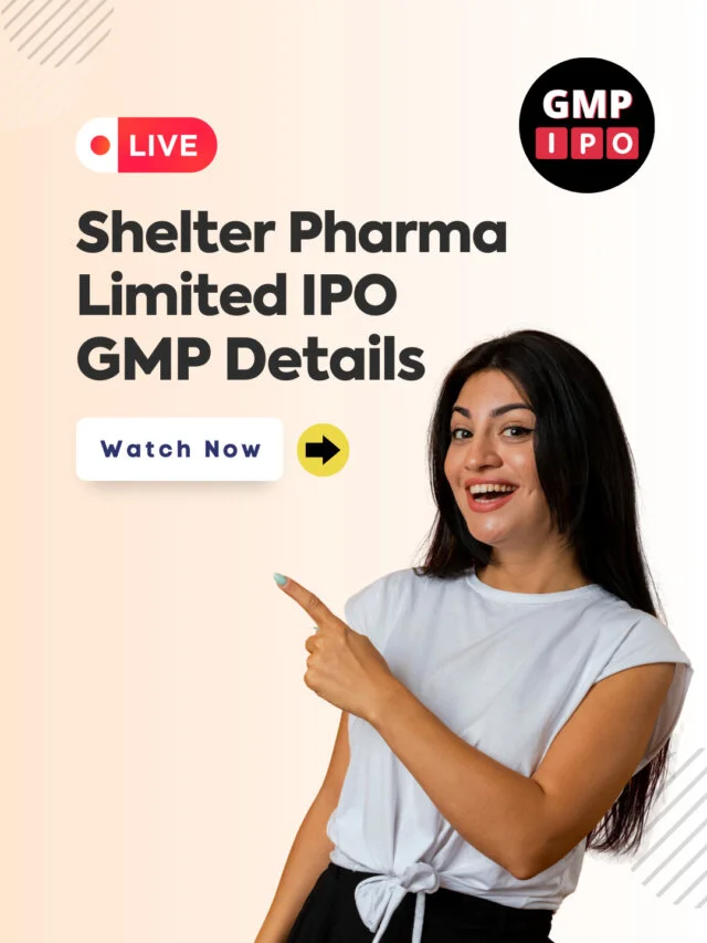 Shelter Pharma IPO GMP Details